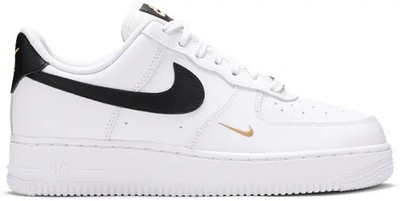 Nike Womens Air Force 1 07 Essential White Black CZ0270-102 Women Size