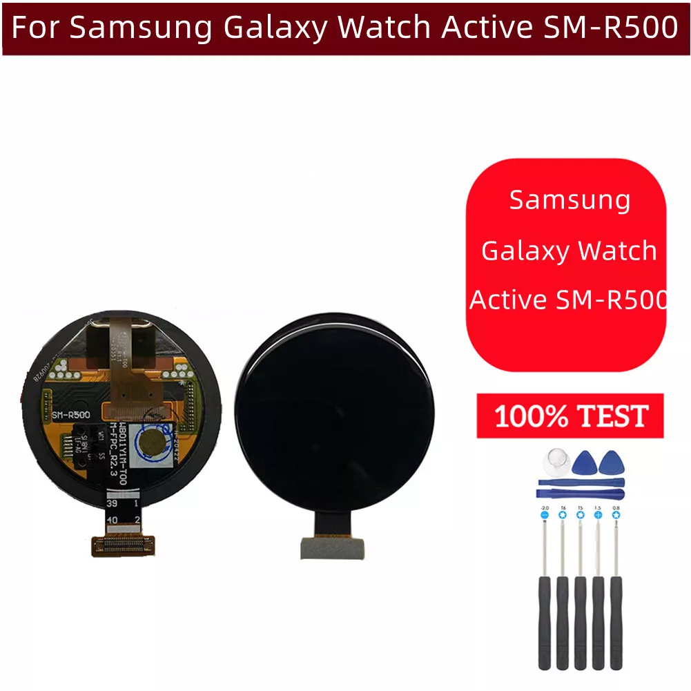 For Samsung Galaxy Watch Active SM R500 LCD Display Screen