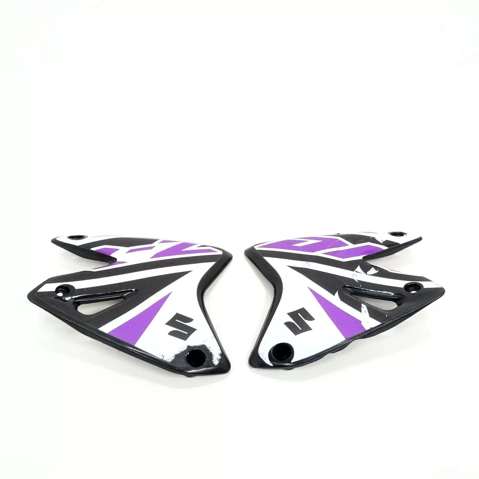 Plastica Per Radiatore Laterale Nera Suzuki DRZ400 [MF]