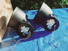 2 Pack - Designers Fountain D264M-10EW Albany 11" Tall Wall Sconce - Black