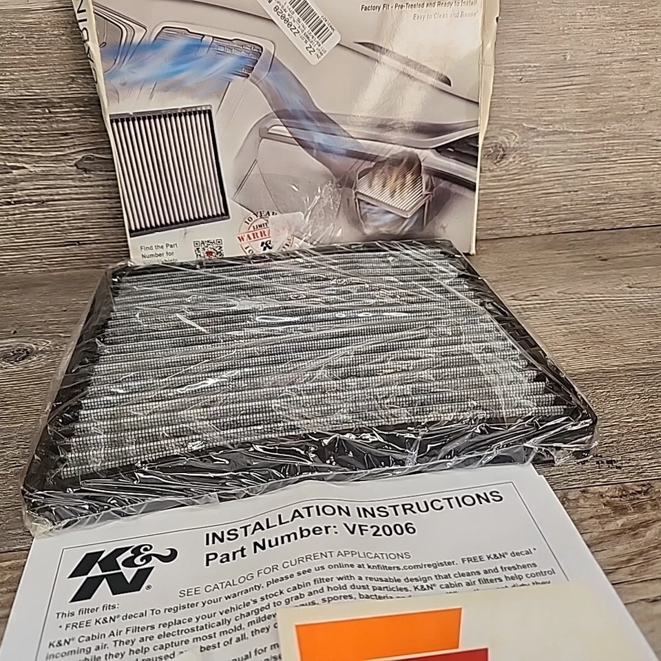 Filtro de aire de cabina K&N para 05-10 Cobalto 06-11 HHR 07-10 Pontiac G5 05-06 Pursuit Foto 4 de 4