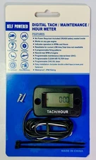 Tachometer Tach/Hour Meter Monitor Engine Run Time Max RPM Universal All Engine