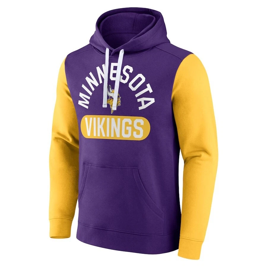Fanatics Men's Minnesota Vikings 3D Hoodie Pullover