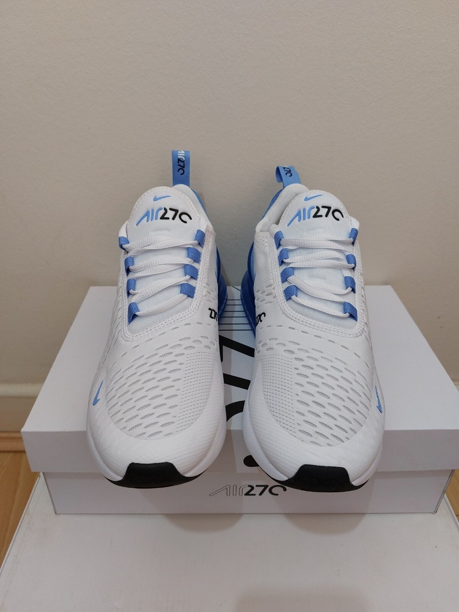 New Women's Nike Air Max 270 White University Blue UK SIZE 3.5 EU 36.5 |  eBay UK