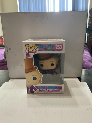 Willy Wonka and the Chocolate Factory Funko Pop! Vinyl #253 - Rare! Vaulted!