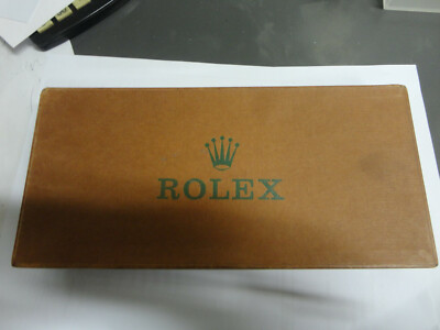 Boîte Vide Vintage Pour Accessoires Rolex - Occasion, Marque Rolex - Pour Collection Ou Rangement