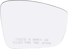 Espejo retrovisor lateral derecho pasajero de vidrio para Jetta MK6 11-18 Passat Beetle sin calefacción
