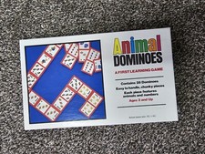 Vintage Animal Dominoes Sealed in Box