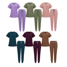 Professional Unisex Scrubs - Doctor/Nurse/Dentist Medical Set