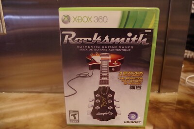 Rocksmith (Microsoft Xbox 360, 2011) *Tested / Game Only