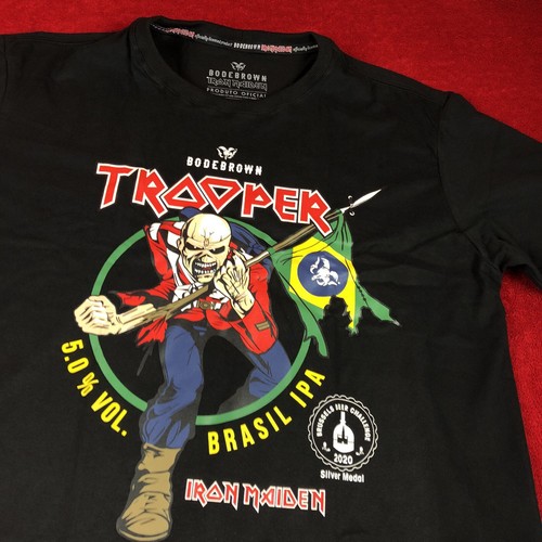 TROOPER BRAZIL IPA Licensed T-shirt 