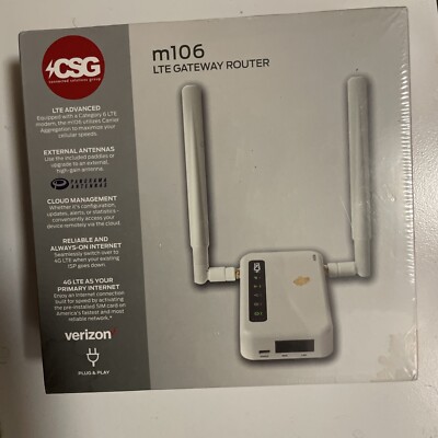 CSG M106 LTE Gateway Router - VERIZON 4G LTE Cellular Wireless Router