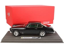 1961 FERRARI GTE 2+2 SERIE I 2999GT BLACK & DISPLAY CASE 1/18 BY BBR BBR1850 B