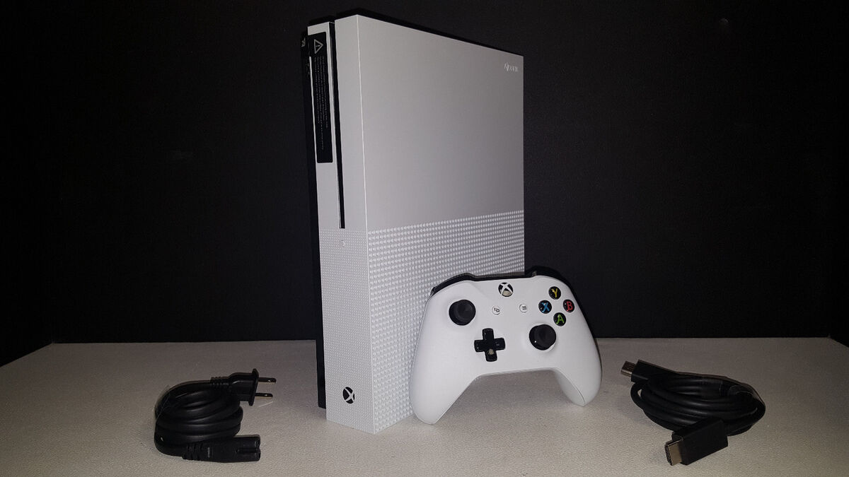 NEW Microsoft Xbox One S 500GB Home Video Game Console - White ZQ9-00001  889842257113