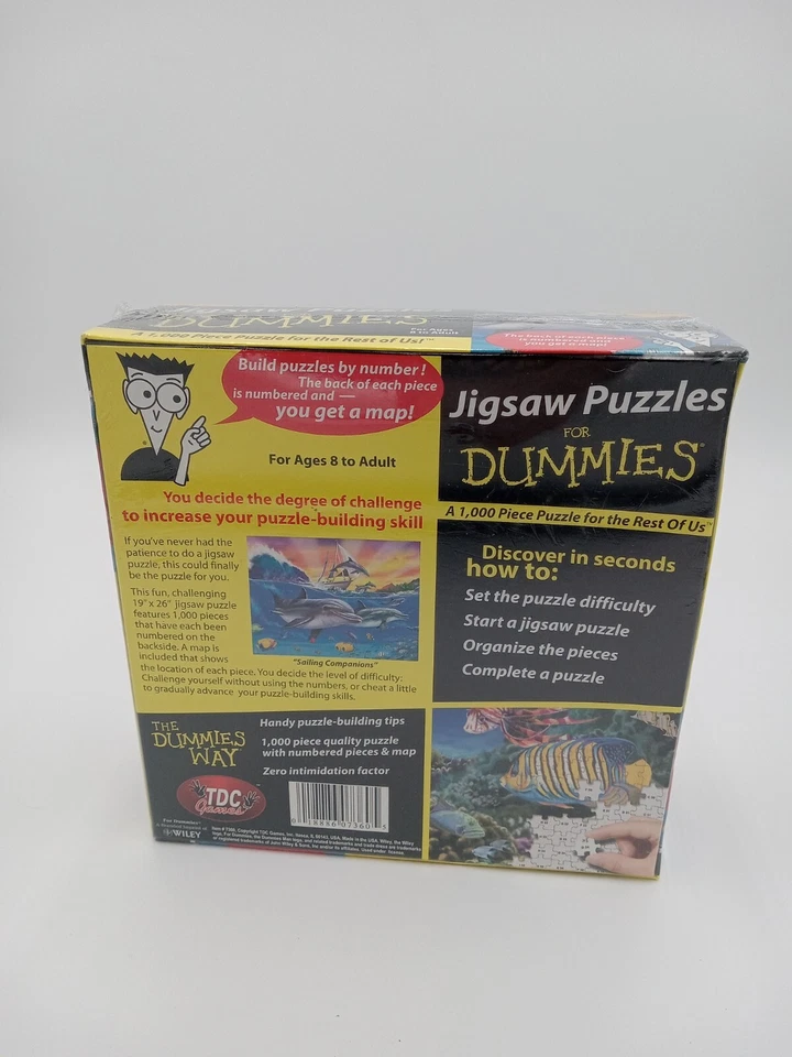 Rompecabezas para Dummies "Compañeros de Vela" 1000 Piezas Puzzle TDC Juegos NUEVO Foto 2 de 3