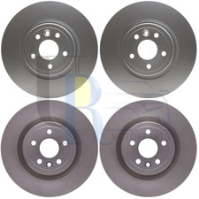 Dynamic Friction Company Front Rear Disc Brake Rotor 4x Fits Jaguar XE 2017-2018