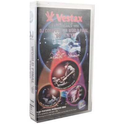 Vestax VHS Extravaganz 1998 Video Videokassette Videofilm World DJ Competition