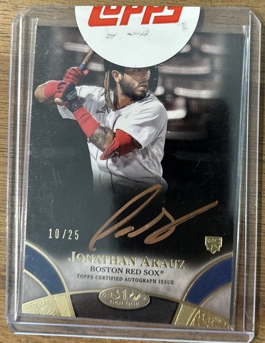 Jonathan Arauz - 2021 Topps Tower Break Out Autograph #BOA-JAR (RC) /25 G210 - 第 1/2 張圖片