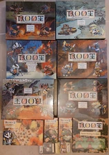 Root All gameplay content available from all Kickstarter except homeland exp-NIS