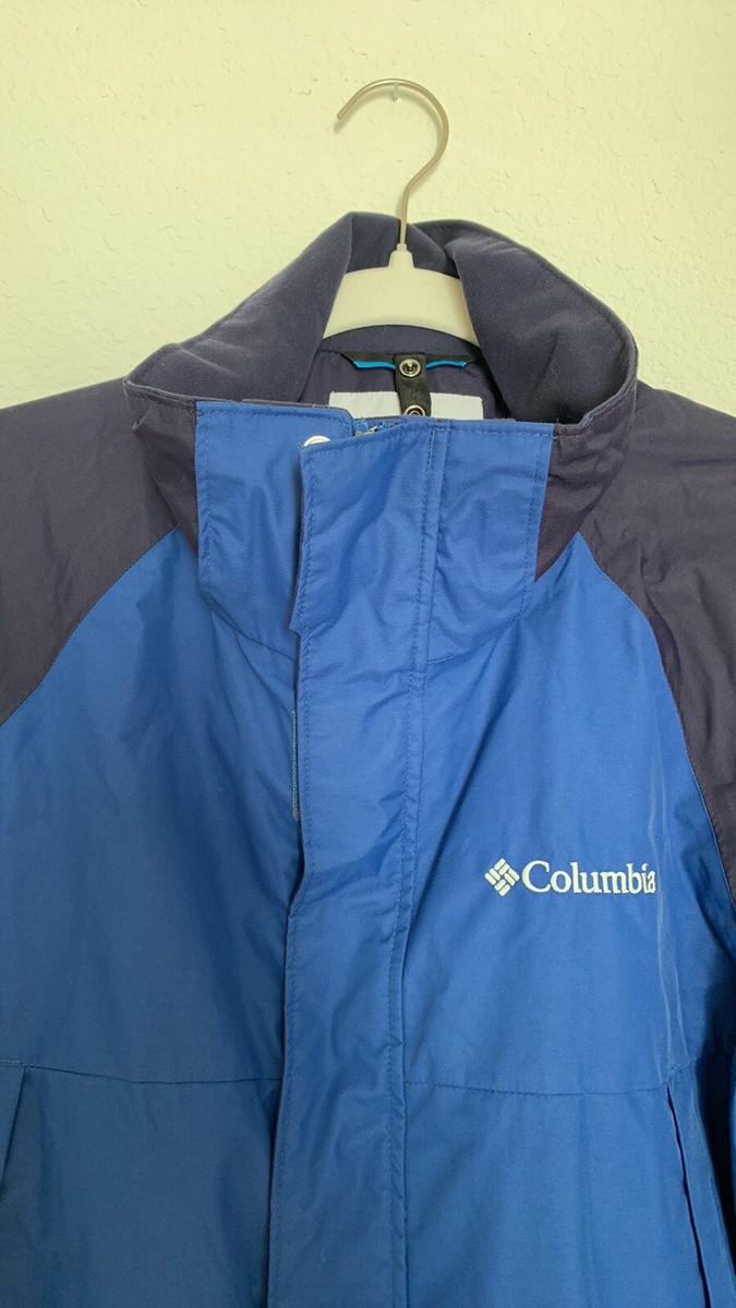 Columbia OMNI-TECH フード付スキーウェア ネイビー メンズM Columbia OMNI-TECH フード付スキーウェア ネイビー メンズM
