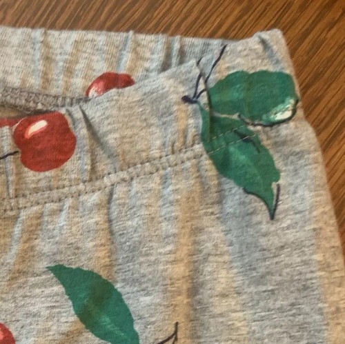 BNWT GAPKids Young Girl size 10 (L) Gray Elastic Waist Graphic Stretch Pants - Picture 5 of 8