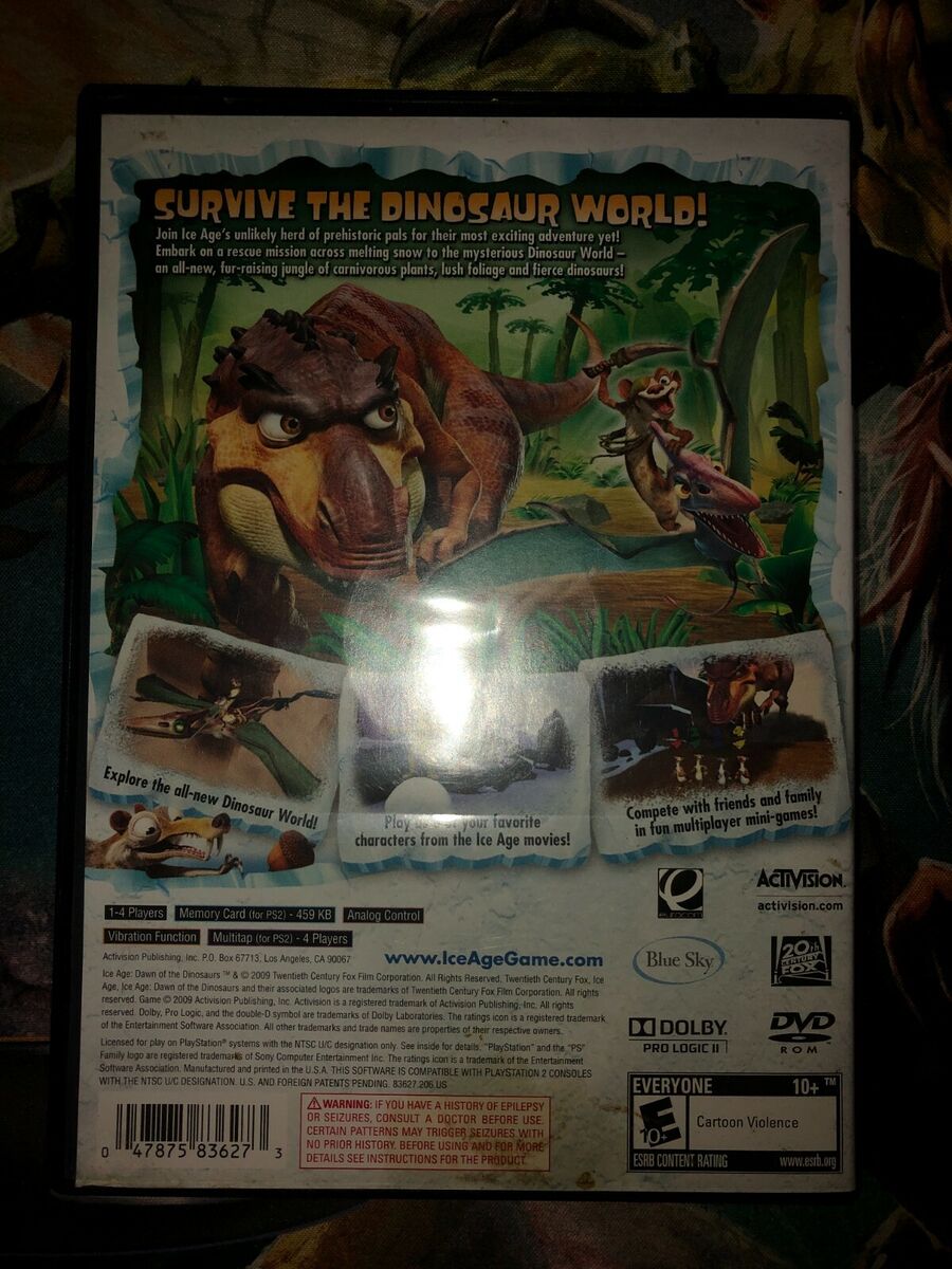 Ice Age: Dawn of the Dinosaurs (PS2) - The Cover Project