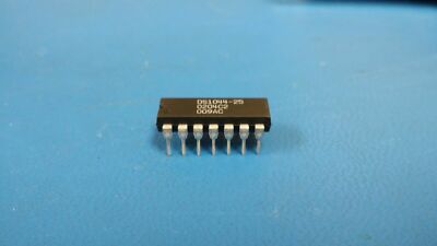 (10 PCS) DS1044-25 Dallas Semiconductor Delay Line, 4-Func, 1-Tap, CMOS, PDIP14