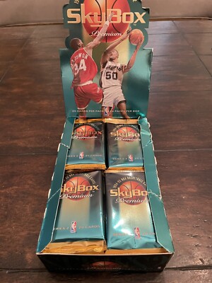 (1) Sealed Jumbo Pack (20 Cards) NBA 1994-95 SKYBOX BASKETBALL Series 2