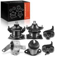 6x Engine Motor & Transmission Mount for Acura Base Type-S TL 07-08 Sedan Auto