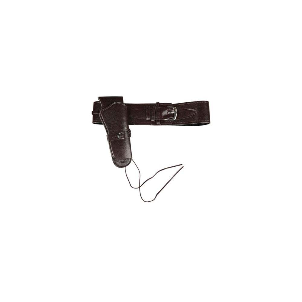 Adult Brown Texan Cowboy Holster Western Cowboy Wild West Fancy Dress Accessory