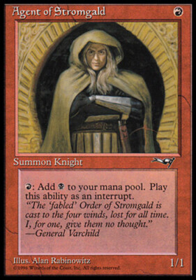 Agent of Stromgald (Doorway) x1 - Alliances - NM-Mint, English - Alliances