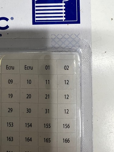 Brand new Plastic bobbins, Boxes and numbers for thread, cross stitch - Picture 16 of 16