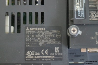 MITSUBISHI GT1662-VNBA & GT15-QBUS2 OPERATION PANEL | eBay