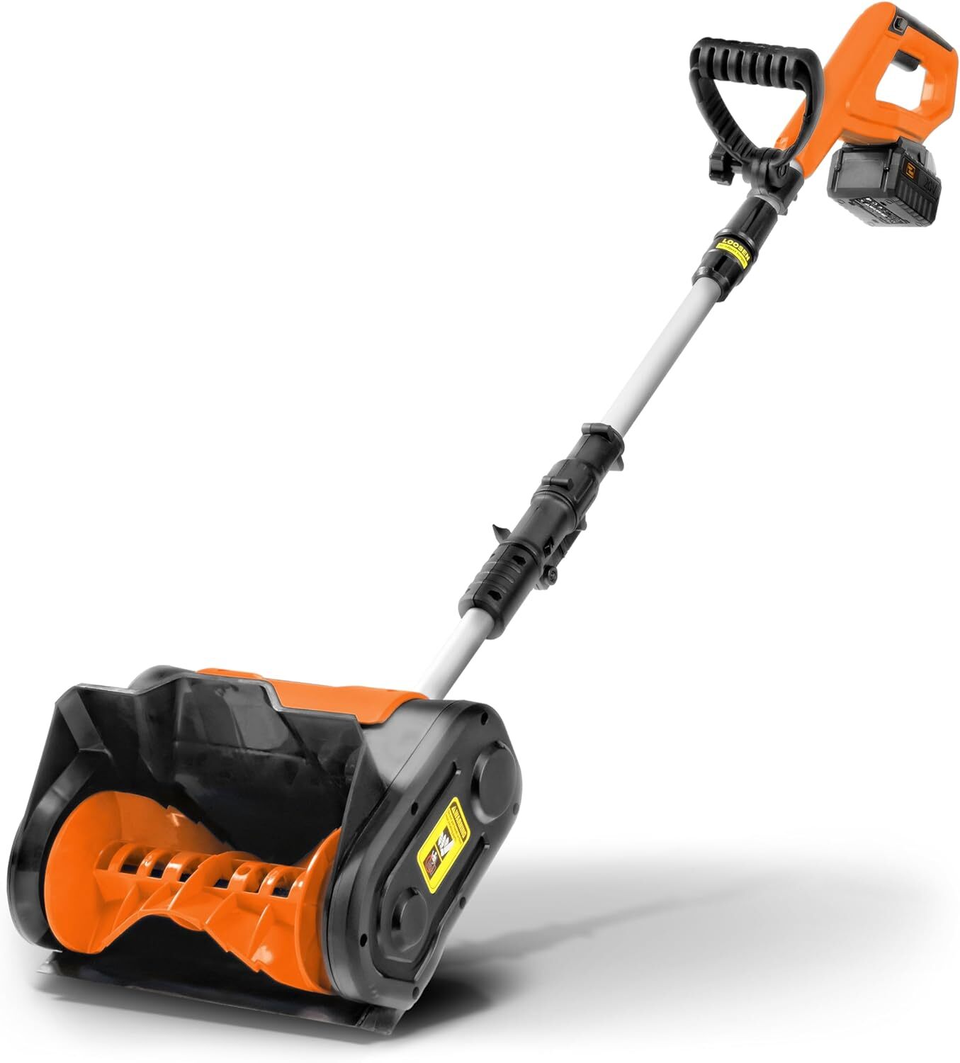 Мощная лопата для уборки снега SuperHandy 4Ah DC 20V улучшенного дизайна - ОРАНЖЕВЫЙ