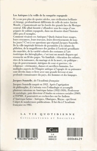 SOUSTELLE LES AZTEQUES A LA VEILLE SPANISCHE EROBERUNG + PARIS POSTER GUIDE - Bild 2 von 2