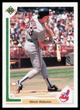 1991 Upper Deck Mitch Webster Chicago Cubs #120