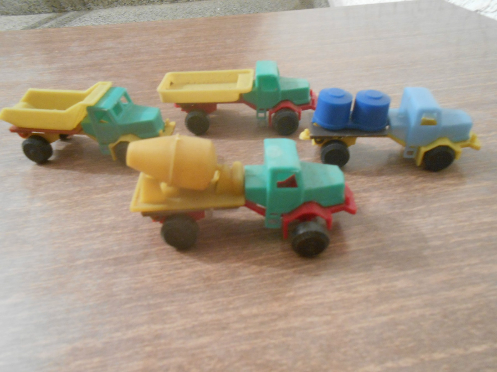 VINTAGE CAMION BENNE VINYL LINE Faun 1423 vert & rouge Made in West