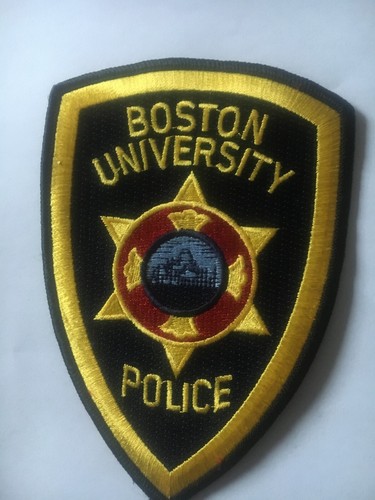 Boston University Massachusetts Campus Police patch