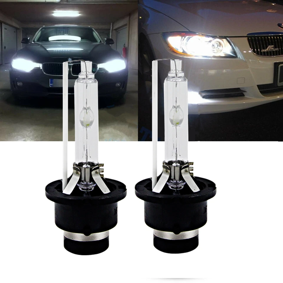 For BMW 650i 2006-2007 D2S Xenon White HID Headlight Replacement Bulbs Qty of 2 Foto 2 de 4