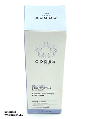 CODEX Labs Shaant Pore Purifying Face Scrub 3.5oz
