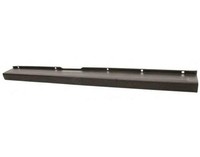 StoßStange Hinten Mitte Fiat Ducato AB 2006 Schwarz