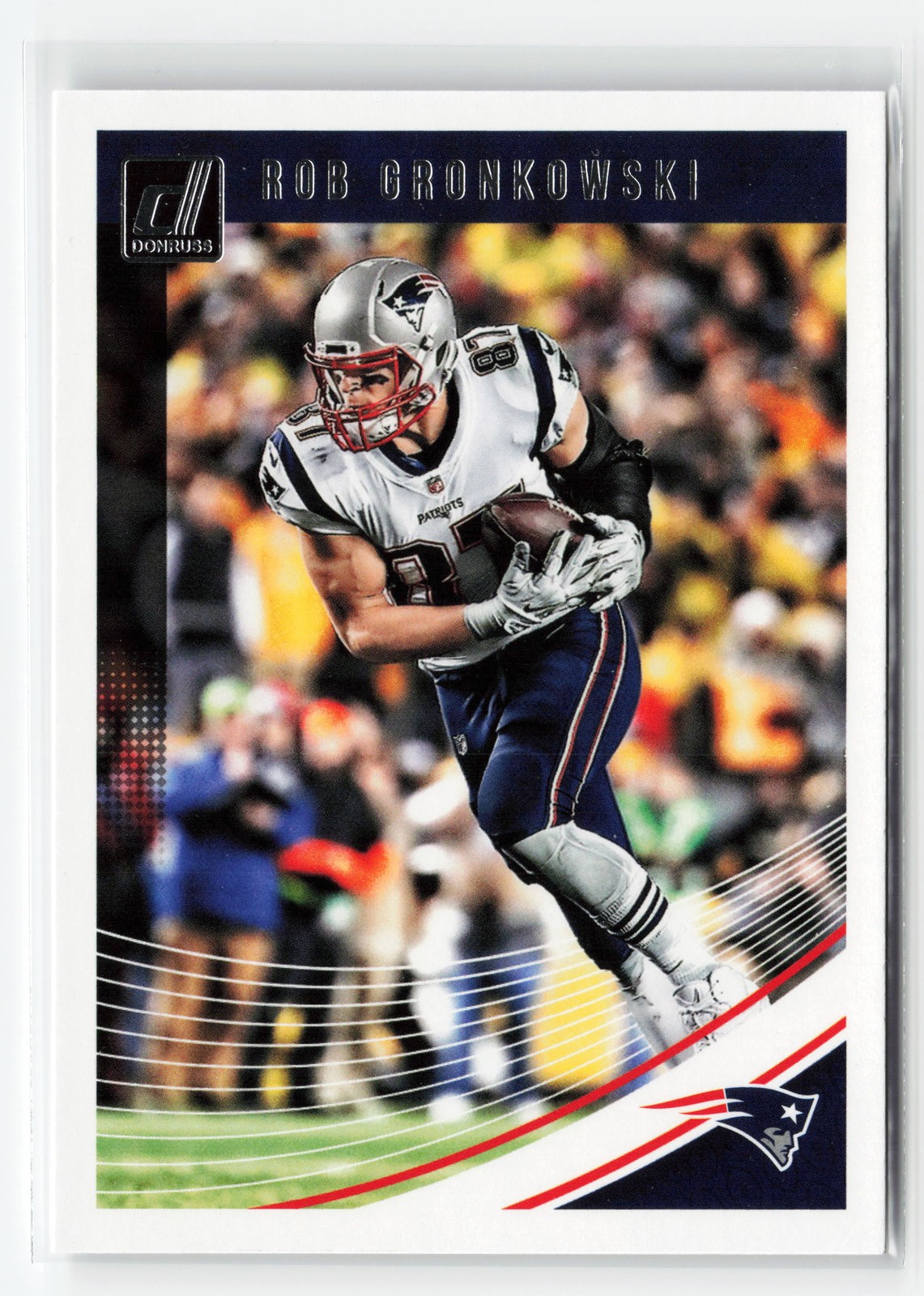 ROB GRONKOWSKI #185 2018 PANINI DONRUSS PATRIOTS