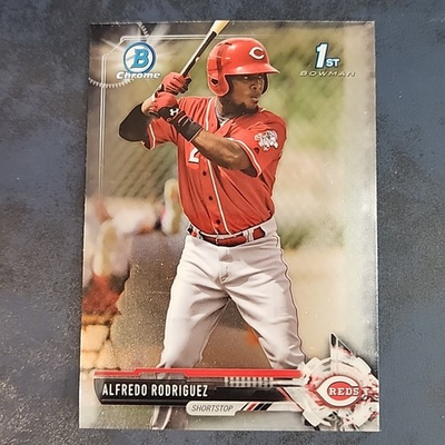 #ad #ad 2017 Bowman Chrome Prospects Alfredo Rodriguez Cincinnati Reds #BCP94 118 $2.00