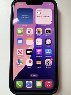Apple iPhone 13 mini - 128GB - Midnight (Unlocked) A2628 (GSM) for