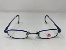 Jelly Bean JB 139 SHINY BLUE 38-18-125 Metal Full Rim Eyeglasses Frame 7331