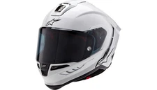 Alpinestars Supertech R10 Helmets Gloss White Lg 8200124-2170-L