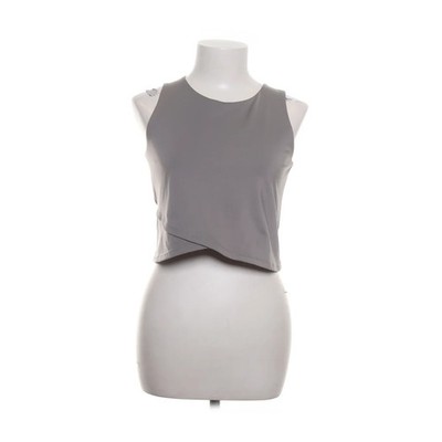 Primark, Crop Top, Größe: 40/42, Grau, Elasthan/Polyester, Einfarbig, Damen #AKK