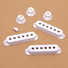 Weiße Gitarren-Tonabnehmerabdeckung Und Scha...