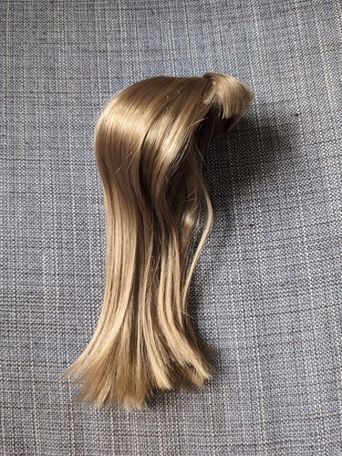 American Girl Truly Me 52 Perücke B blonde Haare Pony Puppe individueller Ersatz 12 51
