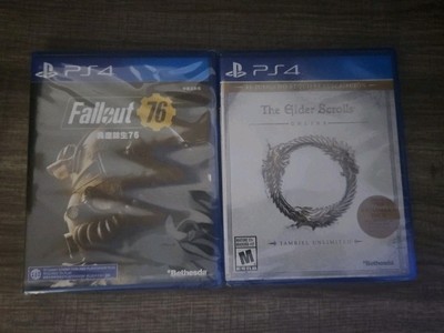 Sony PlayStation 4 Fallout 76/ The Elder Scrolls Online Bundle